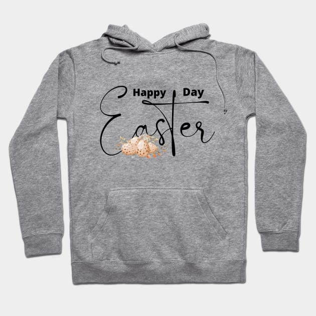 Happy Easter Day eggs Hoodie by Anna-Kik